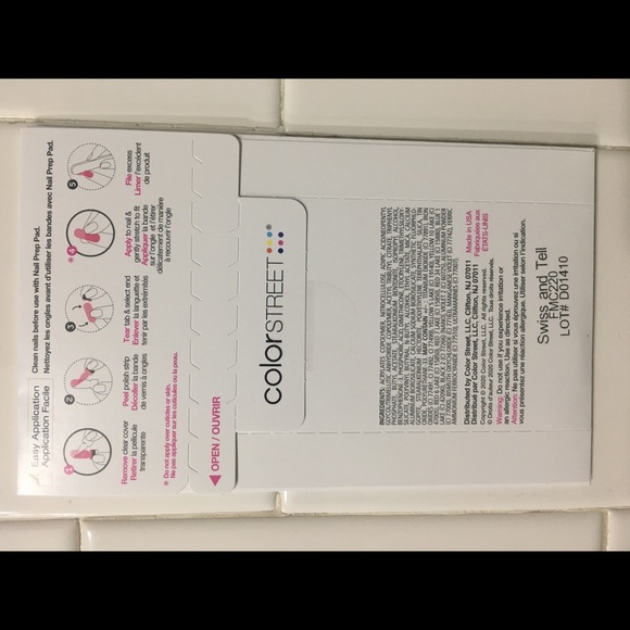 Color Street Swiss and Tell Nails - Picture 2 of 2